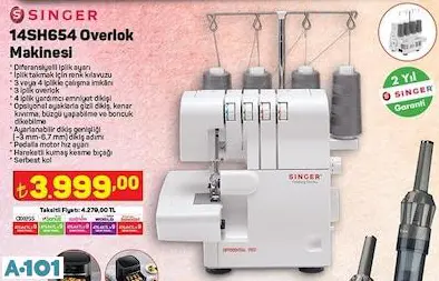 SİNGER OVERLOK MAKİNESİ SİNGER OVERLOK MAKİNESİ